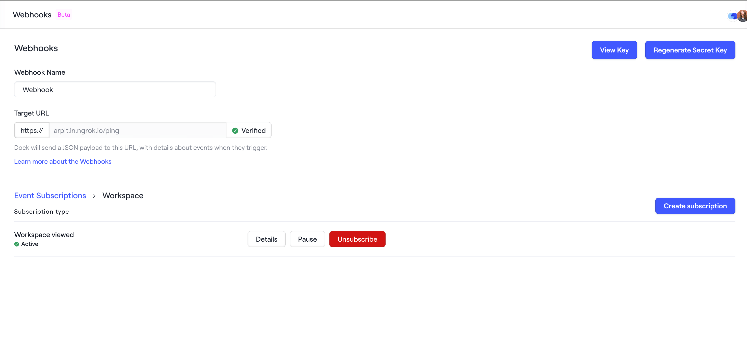 Details page