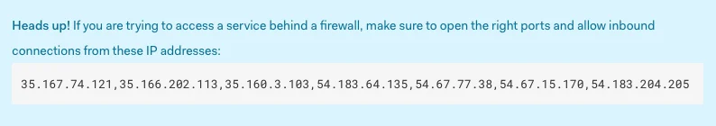 WordPress User Migration - Auth0 IP Addresses
