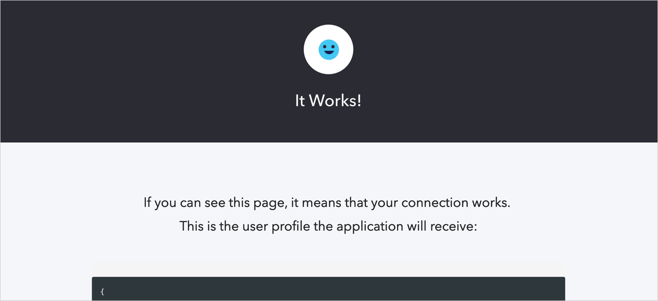 Dashboard - Connections - Database - Try - Success