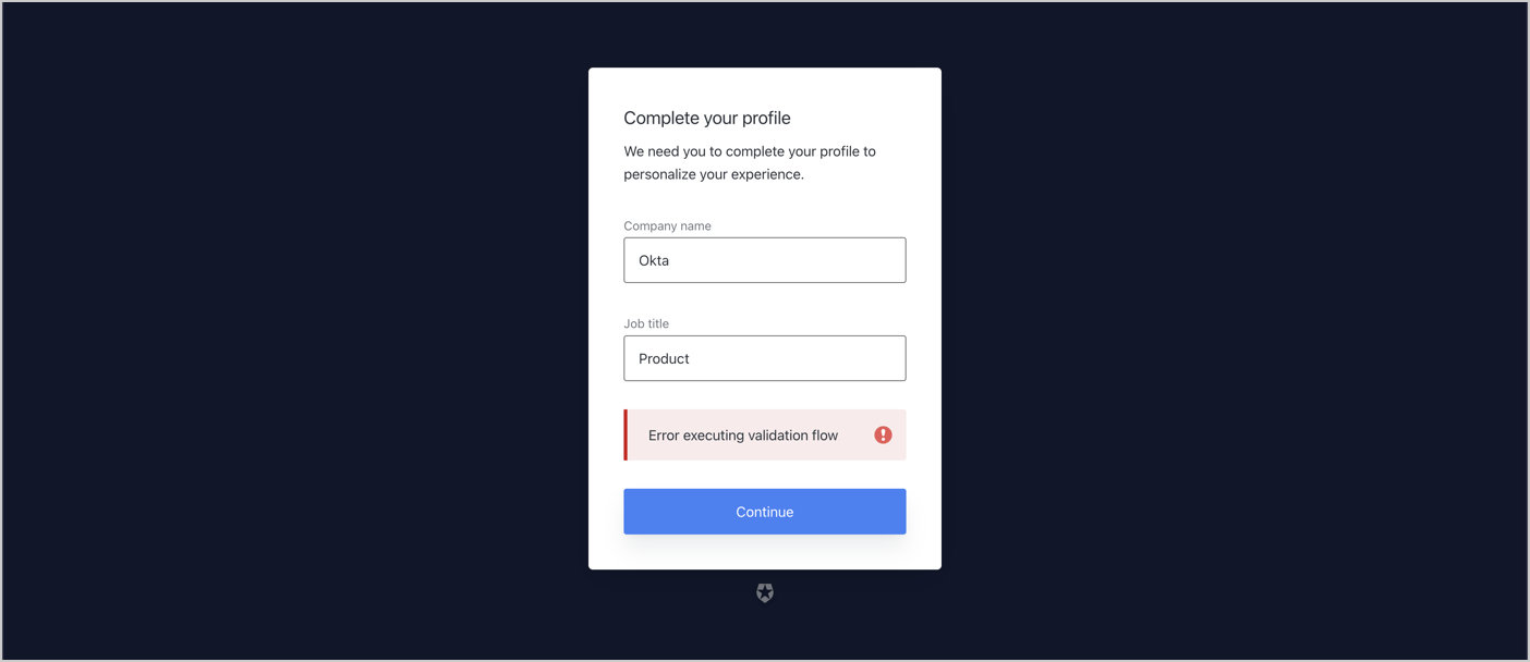 Dashboard > Actions > Forms > Form