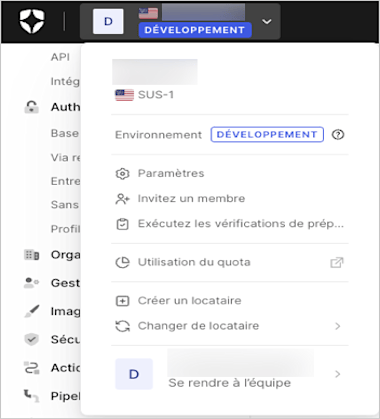 Access the Auth0 Team Dashboard