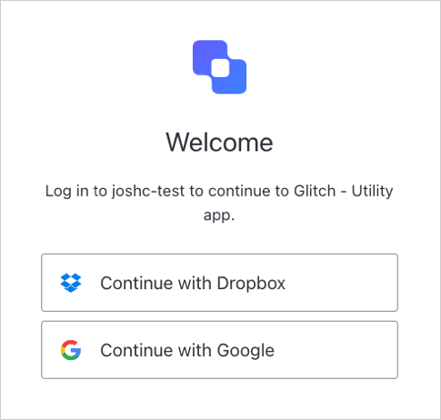 Social Connections for Partners - Universal Login with Social Connections - Example login page