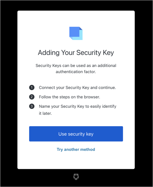 Capture d'écran de référence mfa-webauthn-guidance-enrollment