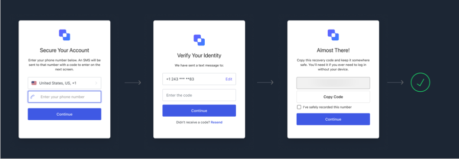 MFA のユーザーエクスペリエンス用に SMS と音声を設定（SMS）