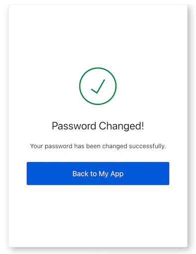 ACUL Request password success