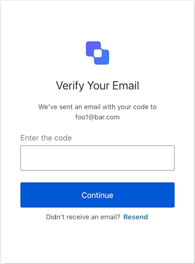 Login Email Verification