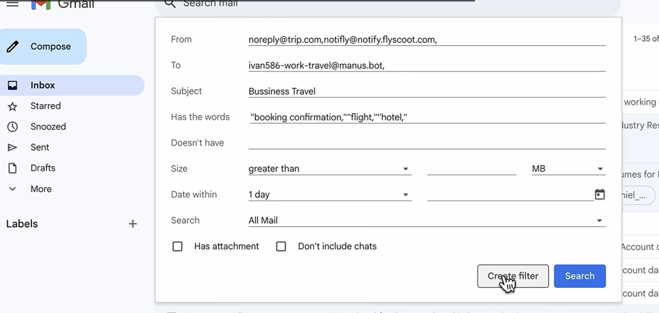 Mail Manus - Manus Documentation