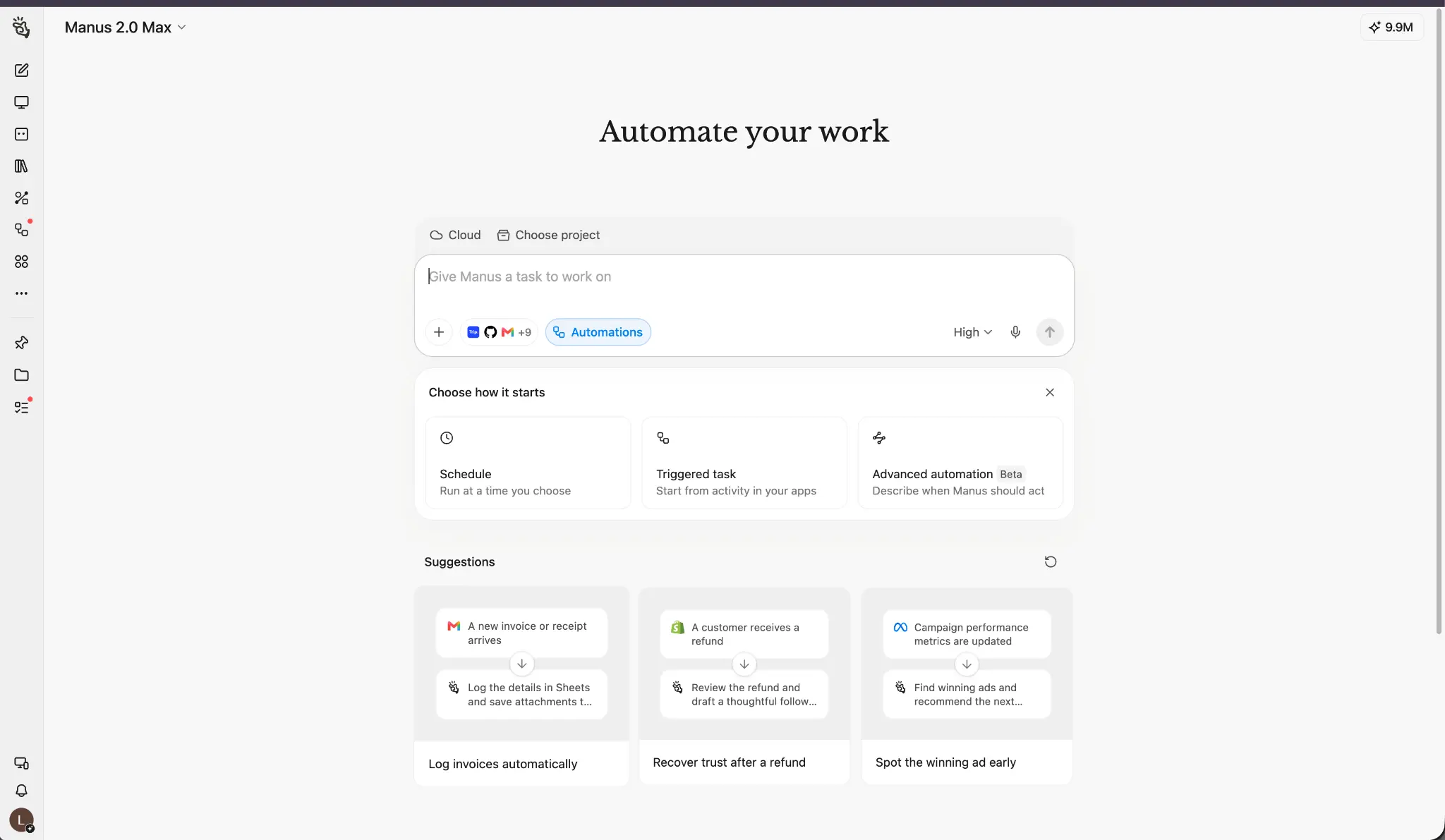 03 Choose Automation Type