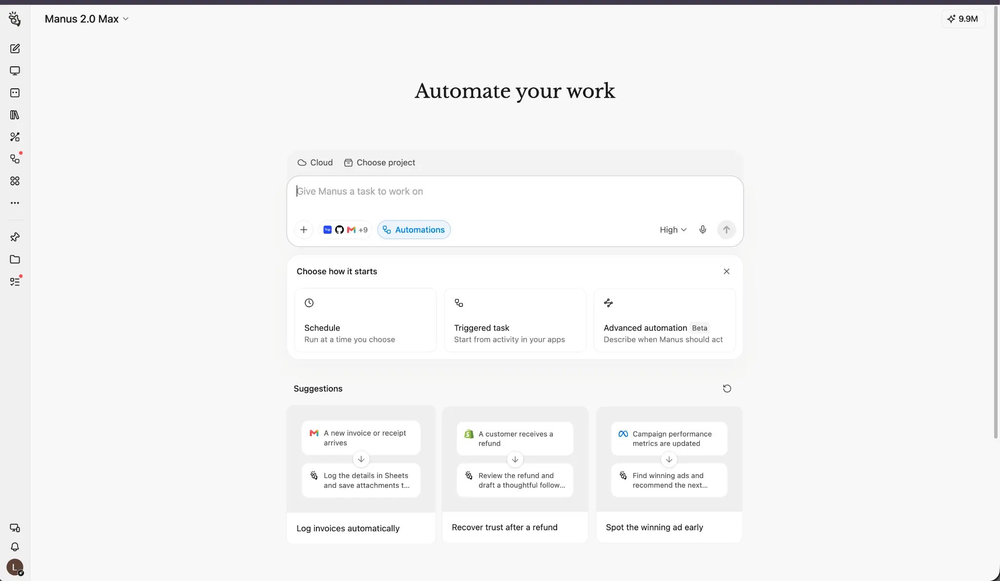 03 Choose Automation Type