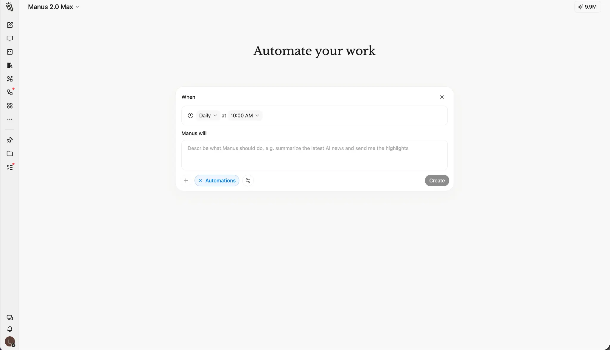 04 Create Schedule
