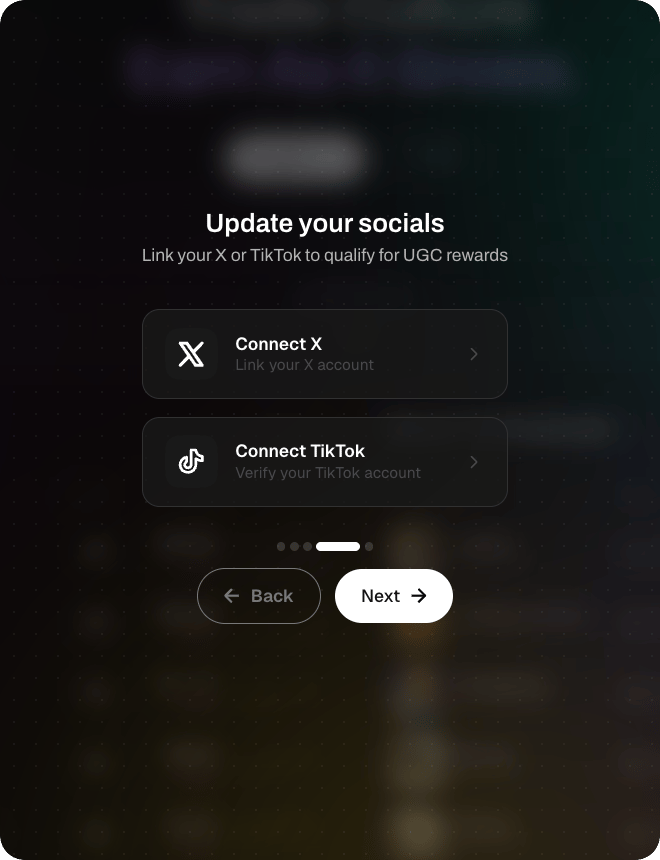 Connect X and TikTok accounts