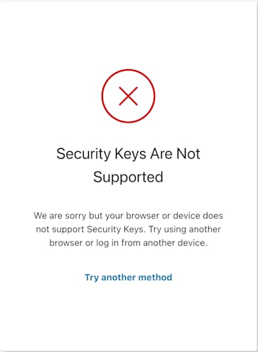 MfaWebAuthnNotAvailableError