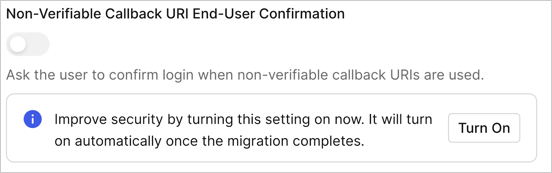 Auth0 Dashboard > Paramètres du tenant > Avancé