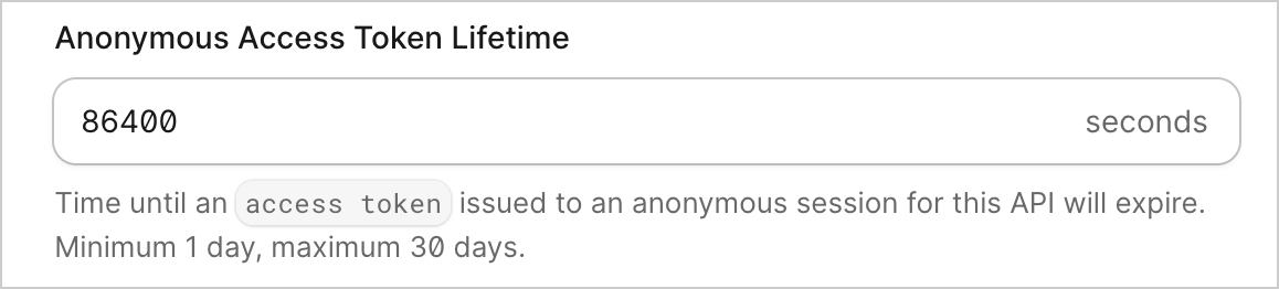 The API settings page in the Auth0 Dashboard