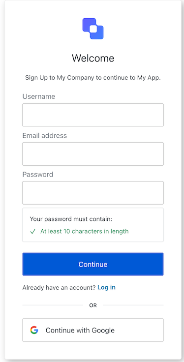 Signup