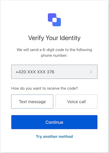ACUL Reset Password MFA Phone Challenge