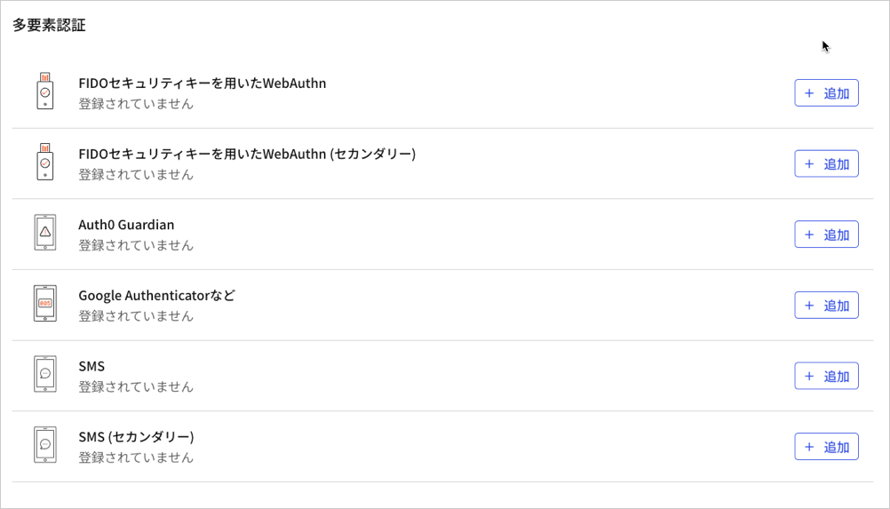 Dashboard - Profile - Multi-Factor - Authentication