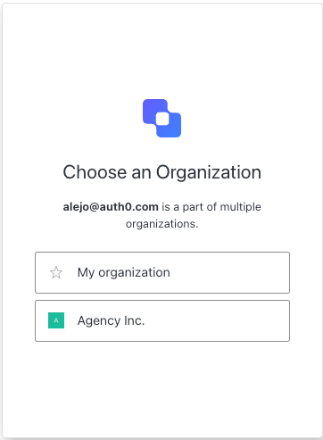 ACUL Organization Picker