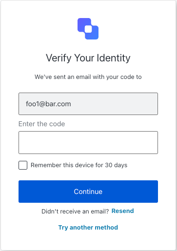 ACUL Reset Password MFA Email Challenge