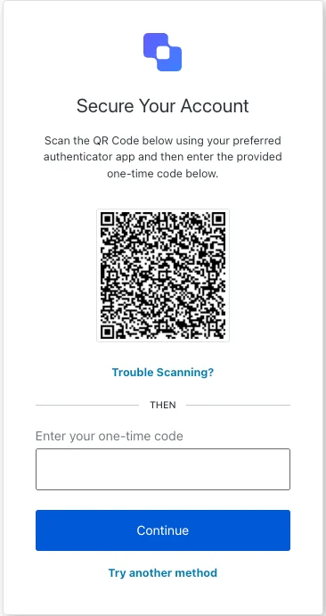 MfaOtpEnrollmentQr