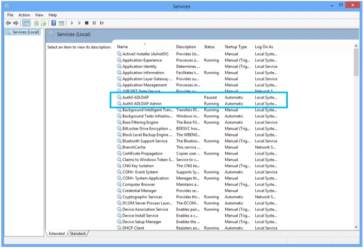 AD/LDAP Connector Services