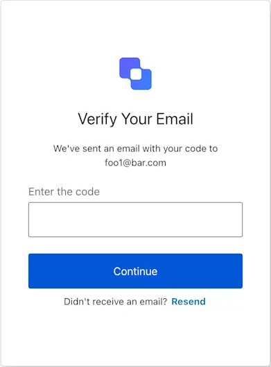 Login Email Verification