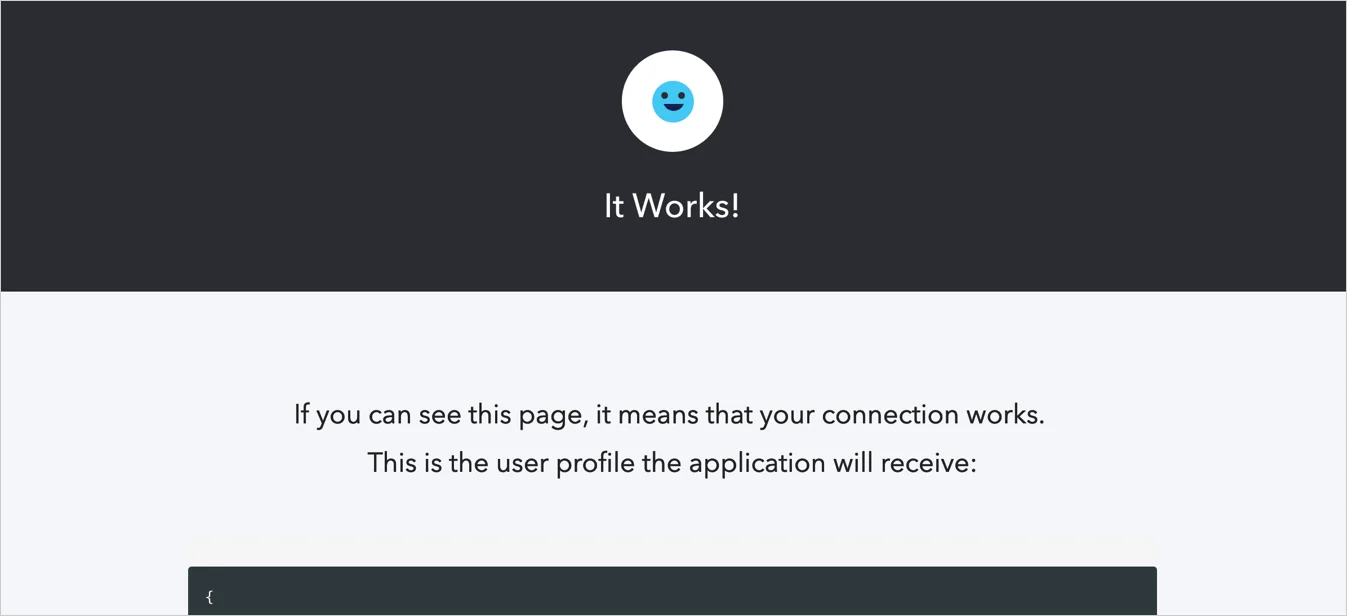 Dashboard - Connections - Database - Try - Success
