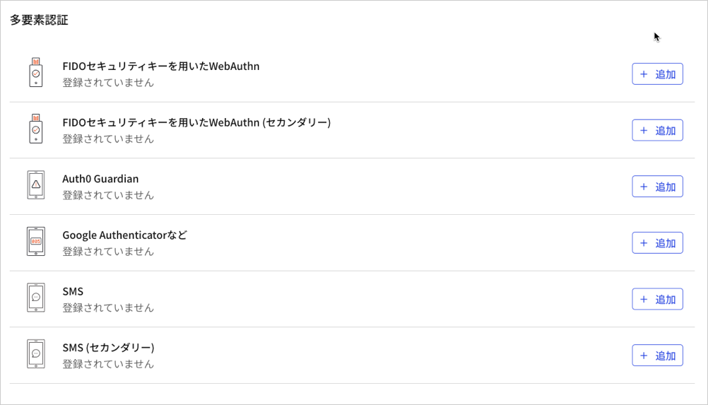 Dashboard - Profile - Multi-Factor - Authentication
