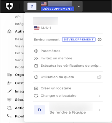 Access the Auth0 Team Dashboard