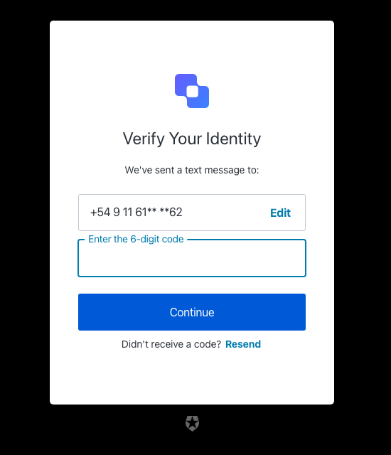 login-passwordless-sms-otp reference screenshot