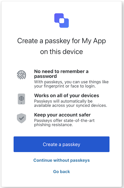 ACUL Passkey Enrollment