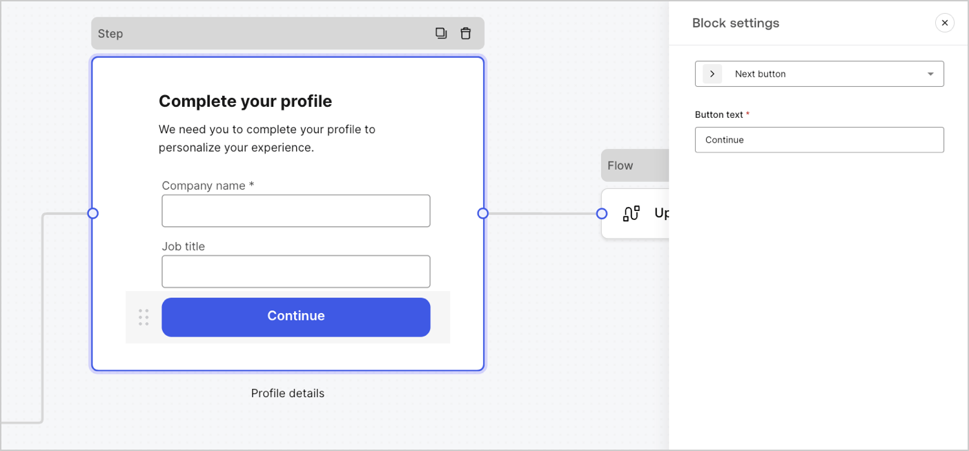 Dashboard > Forms > Components > Blocks