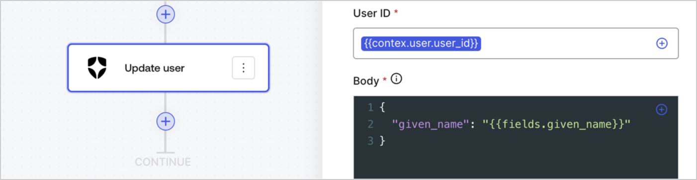 Dashboard > Actions > Forms > Flows