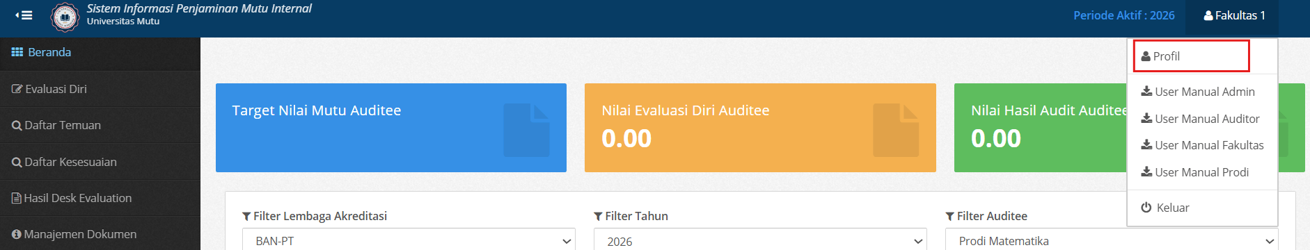 Fak Klik Profil Ubah
