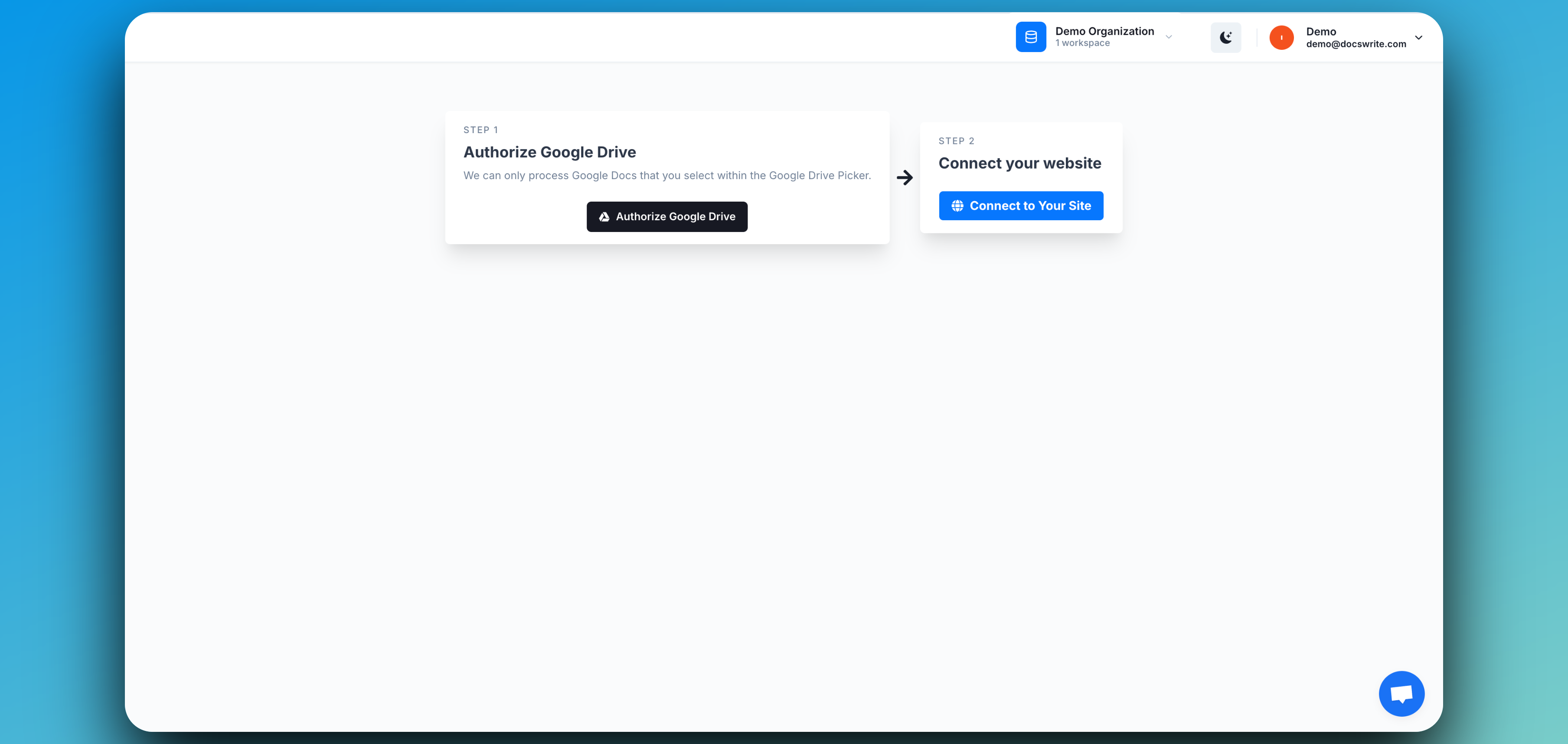 Docswrite Dashboard Image