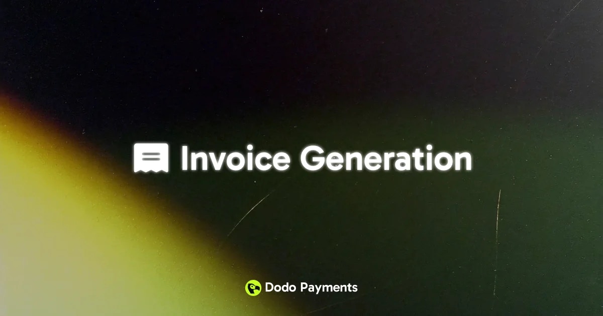 Invoice Generation Cover Image