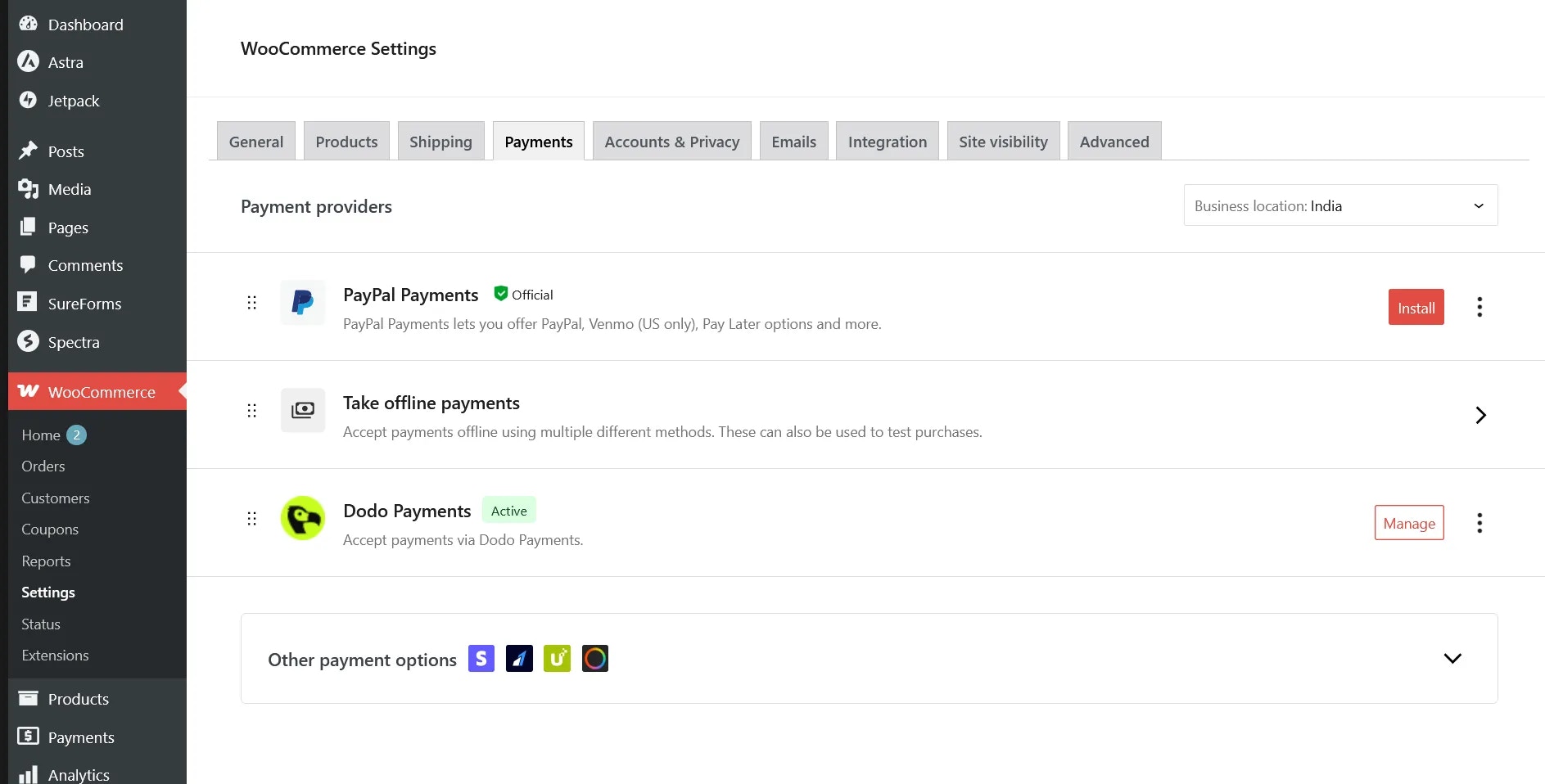Dodo Payments for WooCommerce Plugin