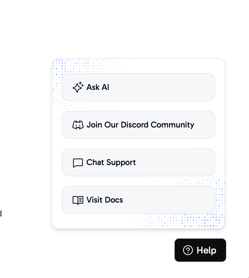 Help Widget