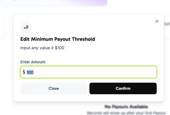 Payout Threshold Cover Image