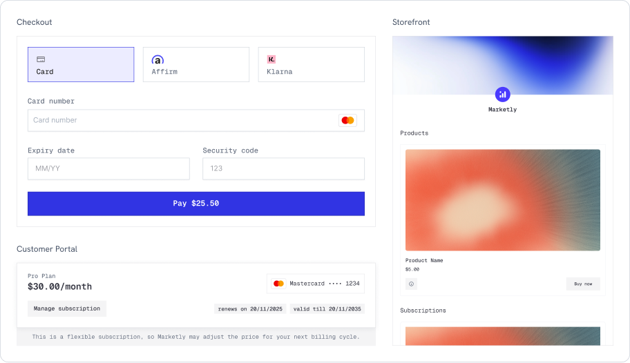 Terminal theme in light mode showing checkout with blue accents and monospaced font