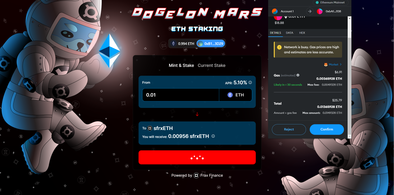 Transaction Mintstake Pn