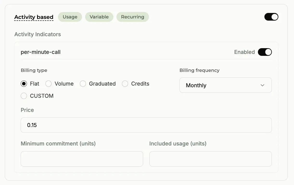 Configuring custom pricing margins and rate cards in Paygent