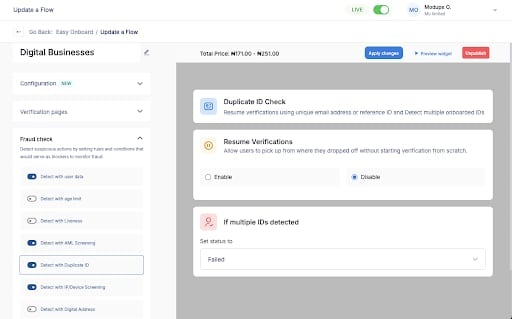 Team roles and permissions