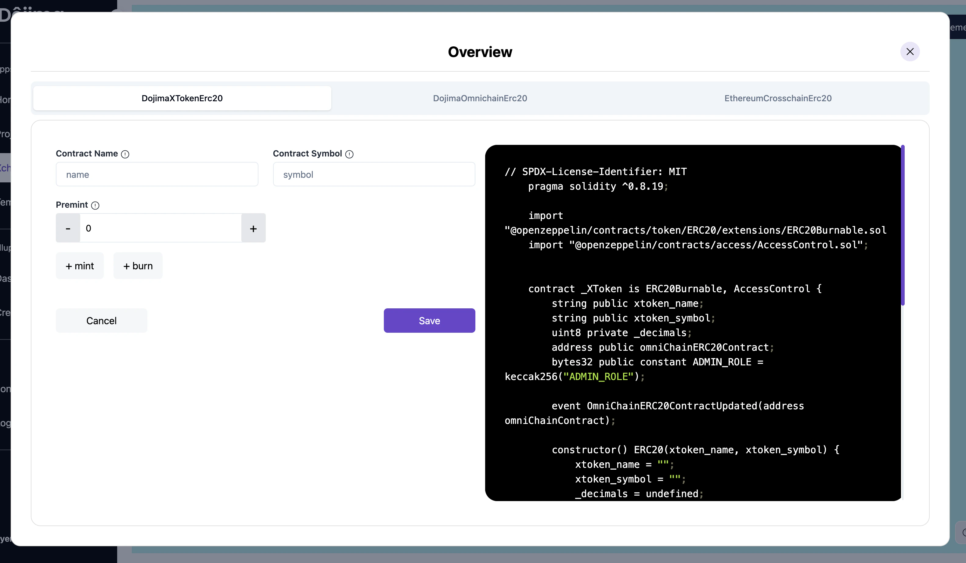 Contracts step1 Screenshot