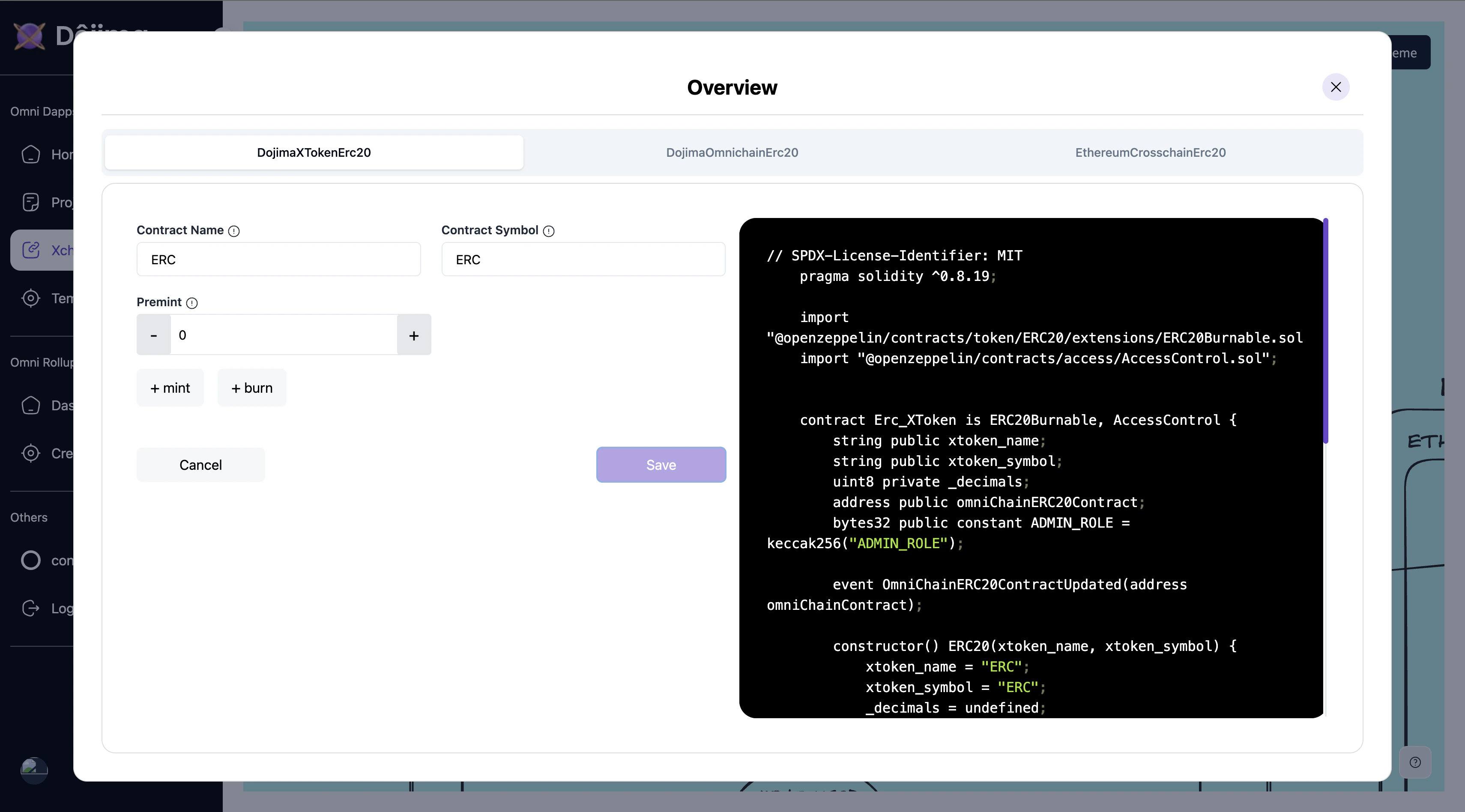 Contracts step1 Screenshot