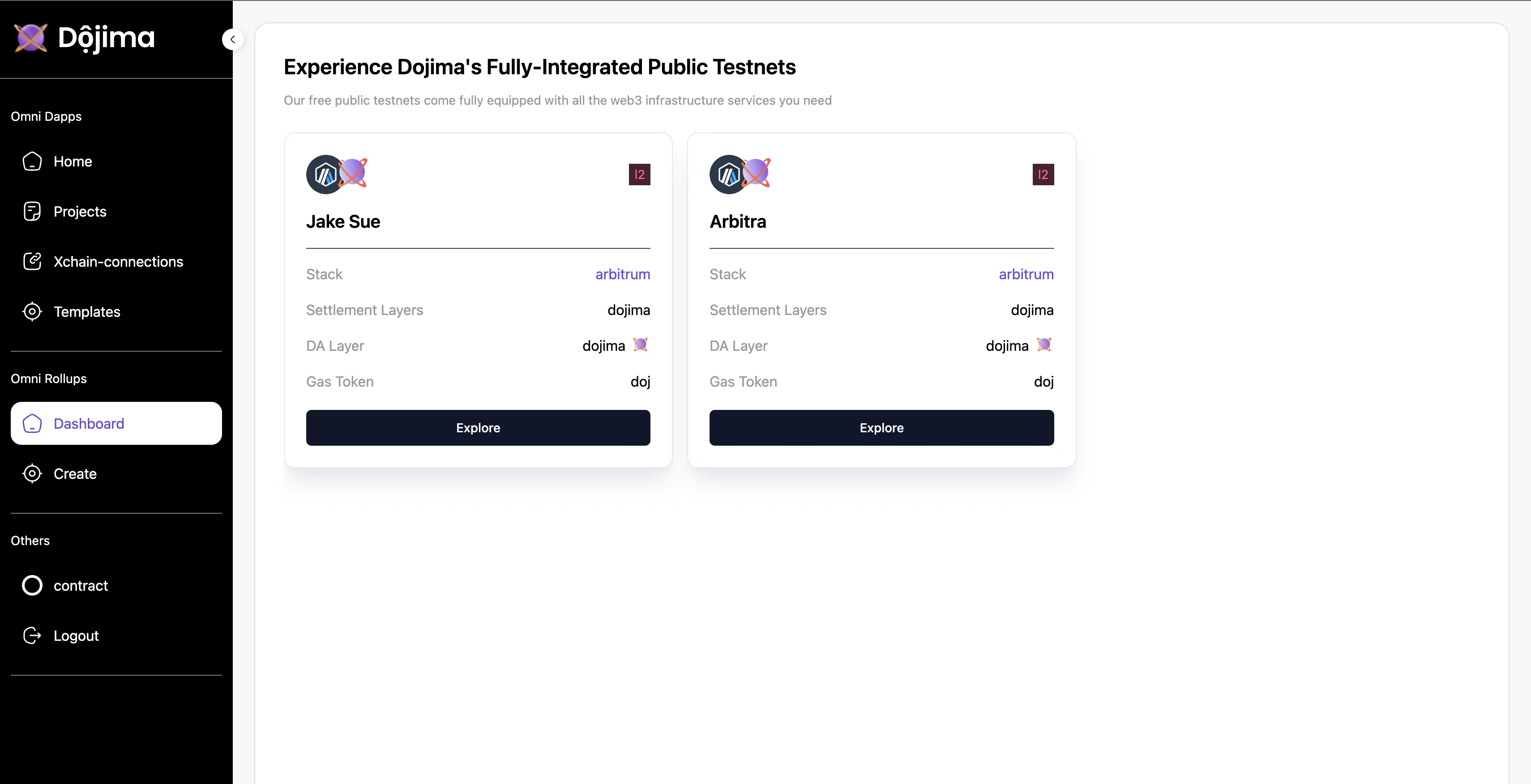 Dashboard Screenshot