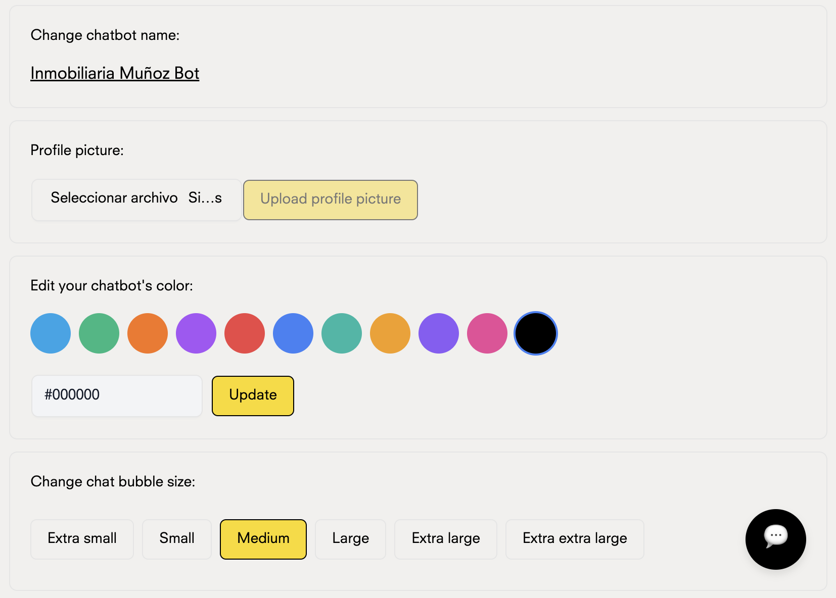 Customization