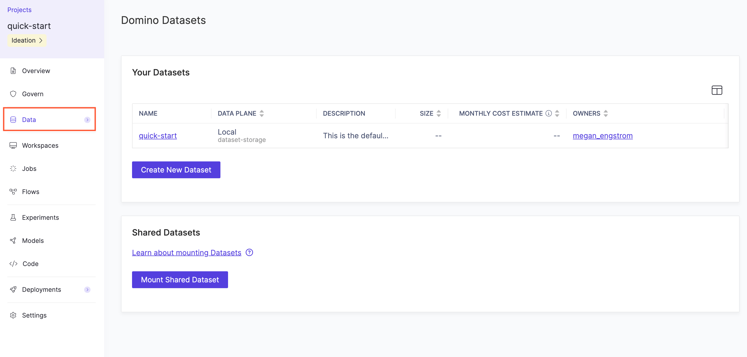 Organize data