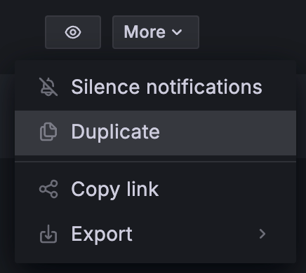 Duplicate alert