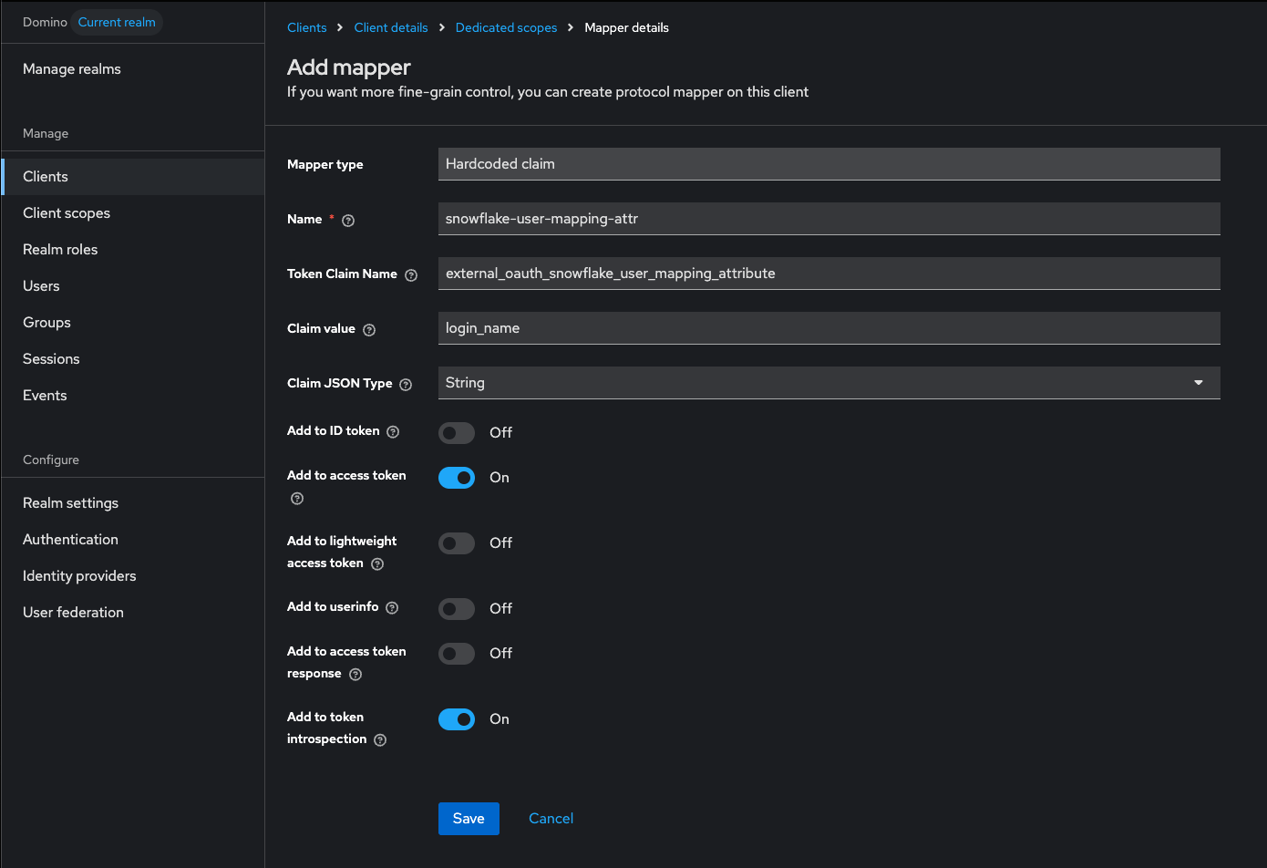 User Mapping Mapper